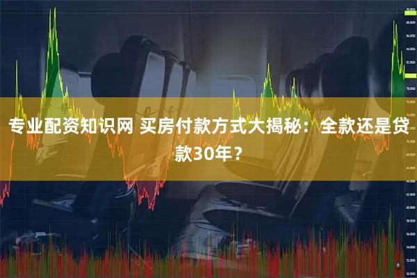 专业配资知识网 买房付款方式大揭秘：全款还是贷款30年？